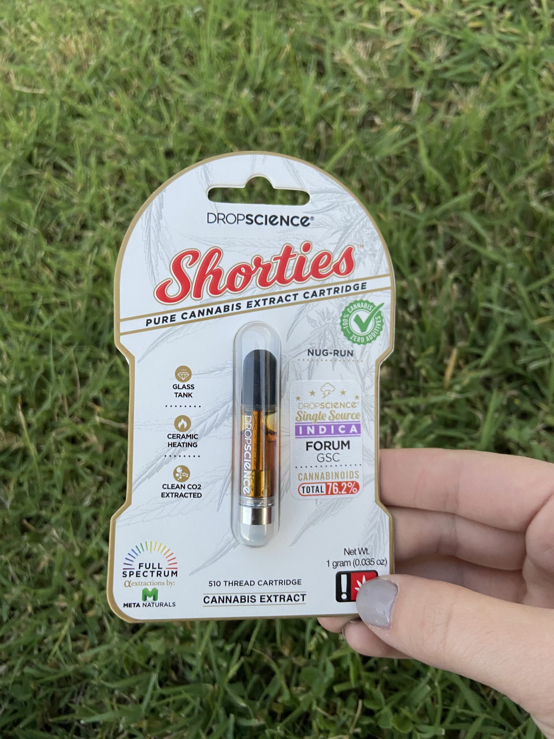 Pure Cannabis Extract cartridge